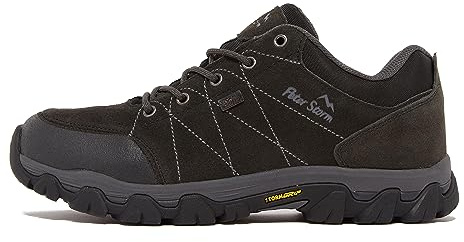 Peter Storm Men’s Silverdale II Walking Shoeswith High Traction Rubber Sole, Durable Suede Upper, Waterproof, Breathable, Comfortable, Camping, Outdoors, Hiking & Trekking Footwear
