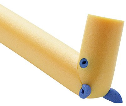 PoolPony | Poolnudel | Schwimmnudel in Pferdeoptik | Wassernudel (Rot)