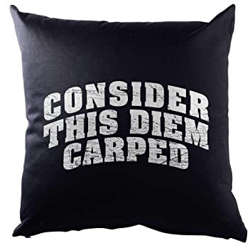 Urban Backwoods Consider This Diem Carped Almohada Decorativa