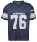 Recovered Seattle Seahawks Navy NFL Oversized Jersey Trikot Mesh Relaxed Top - XL