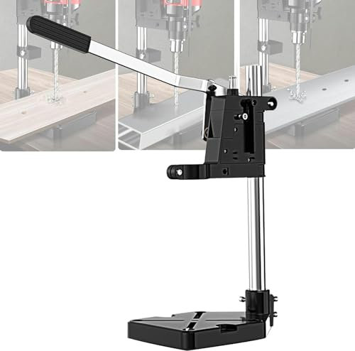 FLTRGO Bohrständer, Bohrständer für Bohrmaschine, Bohrmaschinenständer für Handbohrmaschine, Ständerbohrmaschine Tischbohrmaschinen - Heimwerkerwerkzeuge