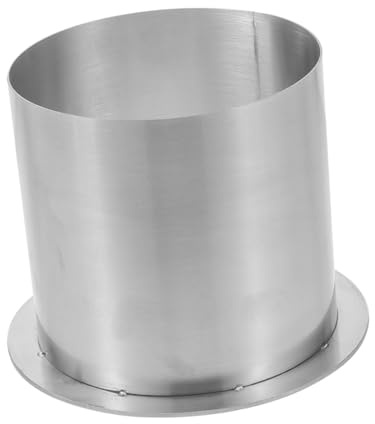 TOGEVAL Vide-ordures Passe-fil De Bureau Oeillet De Poubelle Intégré Comptoir Oeillet De Chute à Déchets Intégré Comptoir Œillets Pour Chute à Métal Couvrir Acier Inoxydable
