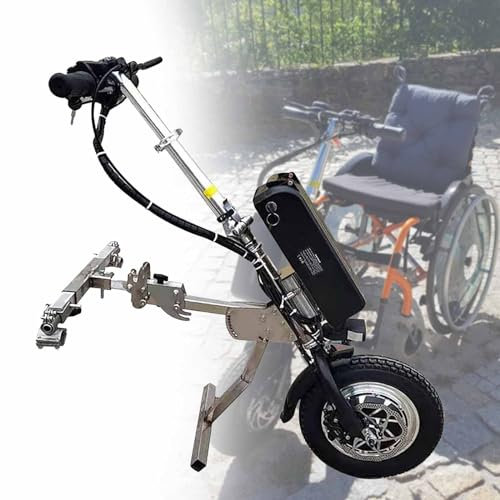 MIRRSSET Elektrischer Handcycle -Rollstuhlbeanspruchung, Bereich 55/65 Km, Elektrisches Rollstuhl -ZuggeräT Mit Wasserdichtem UnabhäNgigen Stecker,17A A