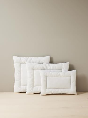 VERTBAUDET Oreiller Plat Thermorégulateur Bébé Microfibre Blanc 40X60