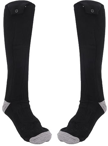 FLEXMAN Beheizte Socken für Männer und Frauen, Elektrische Socken, Fußwärmer, Elektrisch Atmungsaktive Beheizte Socken, Thermische Warme Socken für Winterangeln, Skifahren