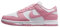 NIKE Dunk Low, Sneaker Donna, White/Elemental Pink, 41 EU