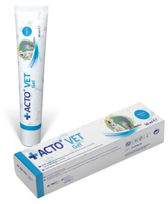 Acto® Vet Gel 50 ml – Wundpflegegel für Katzen & Hunde | Alkoholfrei, Hautfreundlich & Feuchtigkeitsspendend | Für die Pflege von akuten, chronischen & infizierten Tierwunden