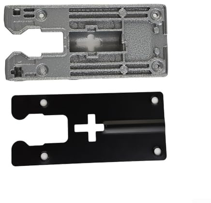 Stichsäge Grundplatte für 4304 Stichsäge Boden Set, Ersatzteil kompatibel mit Stichsägemaschine 4304, Aluminium/Eisenkonstruktion, Bla