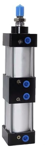 SCT40 multiposition pneumatisk cylinder med dubbelt tryck och från 25 till 1 000 mm (1 styck) (markis 100 mm)