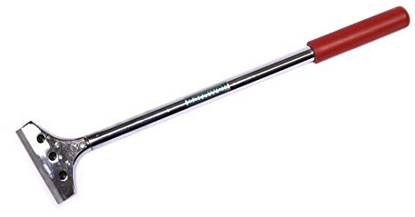 Barnwell 18 Long Scraper with Rubber Handle 4 100mm Wide Flooring Wall Tiling