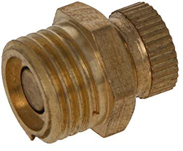 Othmro 1 valve de vidange d'eau pour compresseur d'air, filetage mâle en laiton, filetage 1/4 12,5 mm