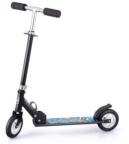 WRRAC-Trampolin Girl oder Boy Kick Scooter 2 Höhenverstellbares Schnellverschluss-Klappsystem Hinterradbremse Fastbreak Kick Scooter für Kinder ab 6 Jahren