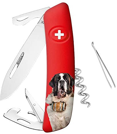 SWIZA Unisex – Erwachsene Messer, rot, Uni