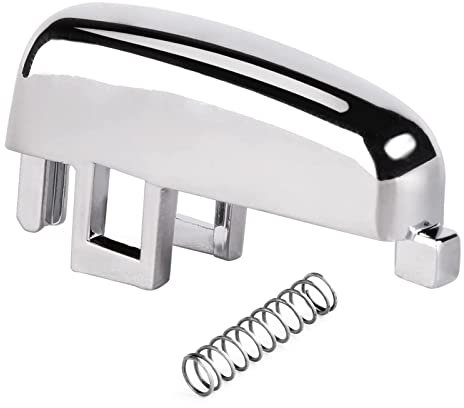 Bouton de Frein à Main,Bouton de Frein à Main de Rechange,avec Ressort,Fabriqué en Alliage D'aluminium,Moulé en Seule,Durable,pour B-ui-ck Encore V-au-x-hall O-p-el M-ok-ka 2012-2018,1 Pièce