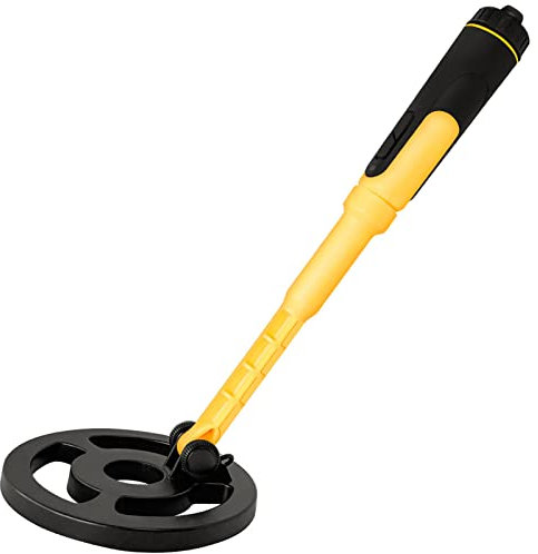 Septpenta Metalldetektor, IP68 Wasserdicht, Präzise Positionierung Unter Wasser, Schatzsucher mit 5,9 Zoll Suchspule, Tonlicht, Vibrationsalarm, Tragbarer Metalldetektor