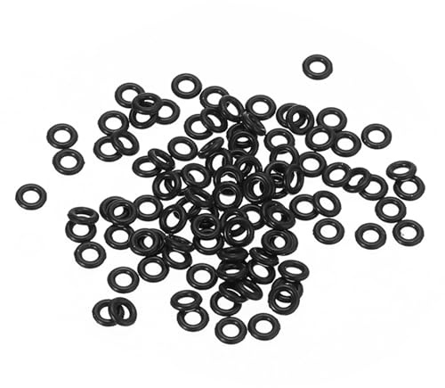 PATIKIL Dartschacht O-Ringe rutschfest Dartschacht Gummi O Ring für Metall Schäfte Wurfpfeil Werkzeug Zubehör