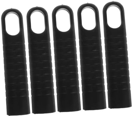 CIYODO 5pcs Plastic Handle End Cap Broom Mop Handle Replacement Kit Attachment for Sweeping Brush and Floor Cleaning Supplies