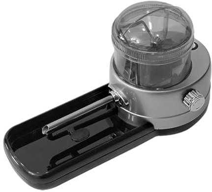 VDLLQYN, Máquina automática eléctrica for Liar Cigarrillos, minimáquina portátil for llenar Tabaco ，Enrollador eléctrico de Cigarrillos(Grey,8/6.5mm)