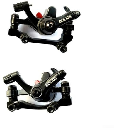 Fahrrad Bremssattel Mechanische Scheibenbremse für Mountainbikes, hervorragende Wärmeableitung, Hinterrad und Vorderrad kompatibel mit verschiedenen Scheibengrößen (F140-160)