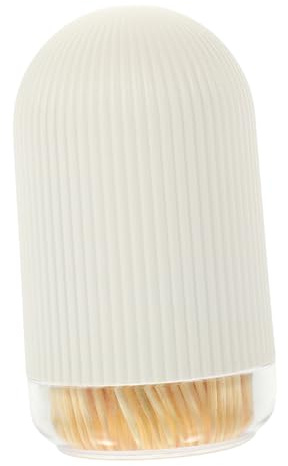 TOYZFRIENDY Palillos de Dientes de Madera Natural Multifunción Caja Vertedora, Desechable, Diseño Portátil sin Olor, Herramienta de Cuidado Bucal para Limpieza Dental Diaria Segura y Práctica