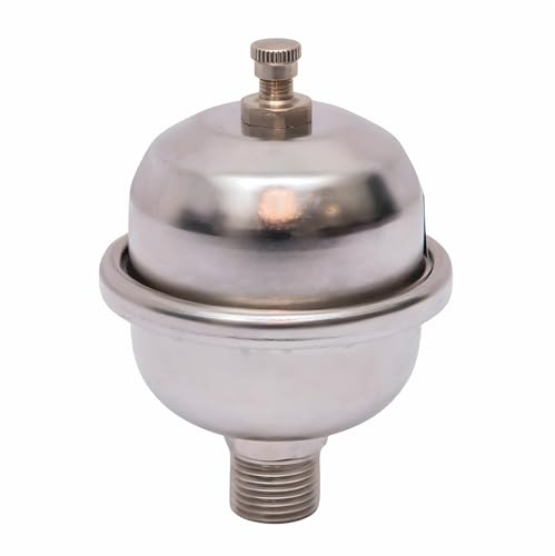 LavaTherm 15mm Water Hammer Arrestor - Professional Stainless Steel Shock Arrestor for Noisy Banging Pipes - Pressure Surge Protector for Washing Machines, Dishwashers & Boilers - UK Trade Grade