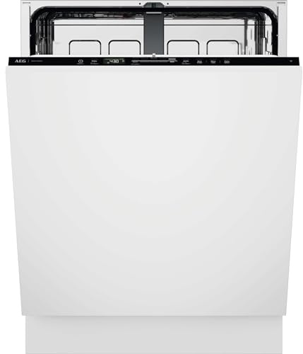 AEG 8000 Series Fully Integrated Dishwasher GI8200A1SN, 13 Place Settings, SatelliteClean Pro, ZoneClean, AquaSave 8.4L Water Use, SmartSelect Connect, AirDry Technology, 42dB, 815x596x550mm, Class A