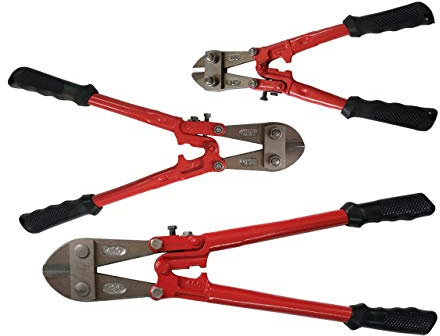 Bolzenschneider Bolzenschere Seitenschneider 300 350 450mm 3 tlg Set