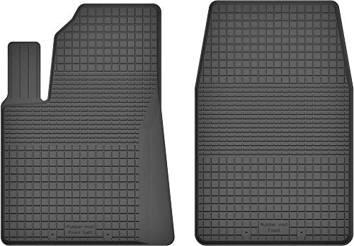 Fußmatten Vorne 2er Set für Ford Fiesta 7 MK7 2008-2017 JA8 Gummi Gumimatten