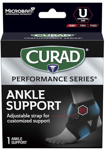 CURAD Performance Series Ankle Support, Wrap-Around, Universal