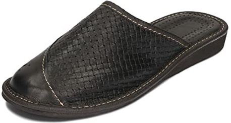 BAWAL Women's Slippers Made of Eco-Leather, Zapatillas de Estar por casa Mujer