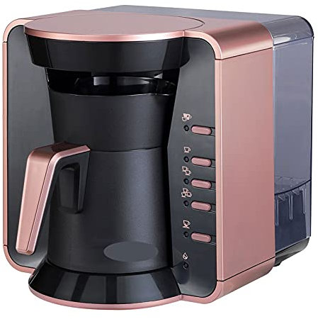 FHKBB Cafetière Filtre compacte cafetière Goutte à Goutte, Taille de Brassage Variable Pratique, Machine à Expresso Tout-en-Un Machine à café Expresso