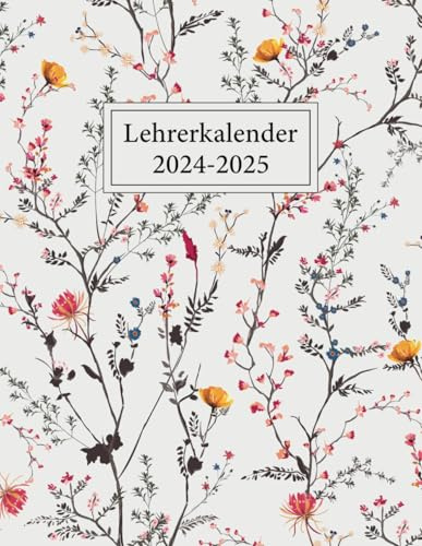 Lehrerkalender 2024 2025: Schulplaner für die Unterrichtsvorbereitung für Lehrerinnen und Lehrer