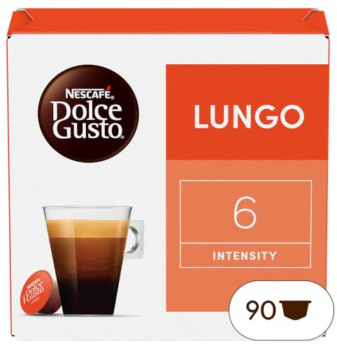 Nescafé Dolce Gusto Lungo - Café - 90 Capsules (Pack de 3 boîtes XL x 30)