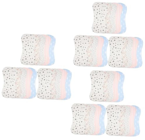 HAPINARY 15stücke Baumwolle Spucktücher Weiche Saugfähige Rülpstücher Für Neugeborene Doppelseitiges Design Für Babymahlzeiten Sabberlätzchen Farben Zufällig