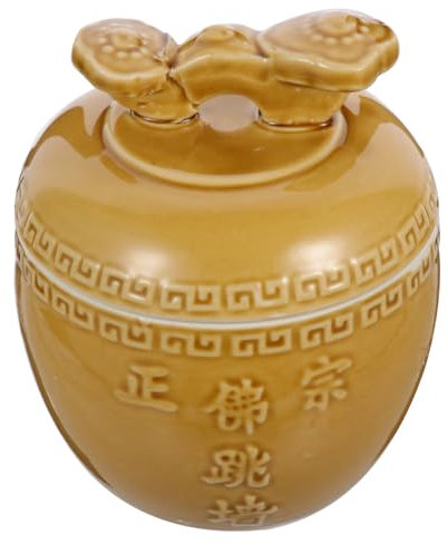 Cabilock Olla De Cerámica Para Estofado Cuenco Para Sopa Olla Para Estofado Doméstica Para Sopa Multifuncional De Estilo Chino Vintage Para Restaurante En Casa