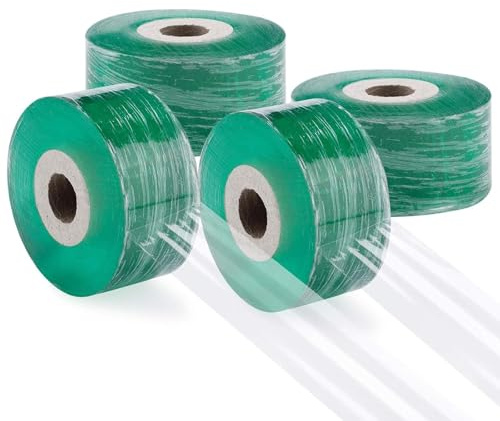 4X Veredelungsband,baumwachs wundverschluss, Transparent Dehnbar Selbstklebend