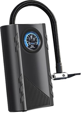 Compressore D'aria Del Gonfiore Dei Pneumatici-Flart Pneumatico Digitale Plug-in | Pompa Di Bici Elettrica Portatile | Pompa Per Pneumatici Per Auto Ideale Per Un'inflazione Rapida, Assistenza Stradal