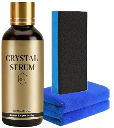 Recubrimiento Cerámico para Coches - 100ml Brillo Profundo En Pintura Dureza 9H+,Recubrimiento Cerámico Cristalino para Automóviles | para Conductores Diarios Detallistas Profesionales y Propietarios