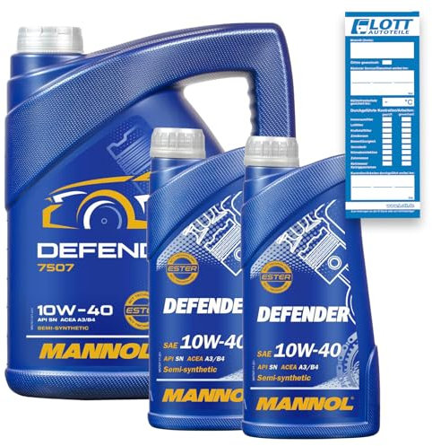 MANNOL 7L MOTORÖL Defender 10W-40 10W40 MOTORENÖL MN7507-5
