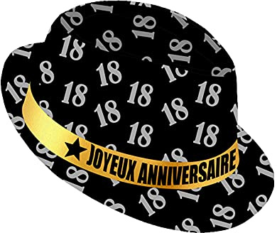 STC Hut Anniv schwarz 18