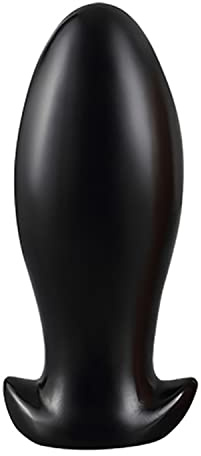 SeLgurFos Morbido Plug Anale Dilatatore Anale Dildo Perlina Anale Apparecchio di Massaggio Del Sesso Anale Coppie Uomini e Donne Plug Anale Giocattoli Del Sesso (XL,black)
