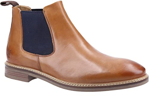 Hush Puppies Male Blake Chelsea Boots, Tan, 7