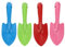 Toddmomy 4pcs Kids Gardening Tools, Mini Trowel Set Colorful Metal Hand for Kids Safe Beach Sandbox Toy Garden Tools