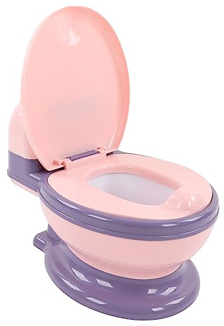 Pot bébé Toilette Grande Taille Enfant en Bas âge Formation Pot Universel Toilette Formation Pot Détachable Pot Formation Toilette pour Garçons Filles (Violet rosé)