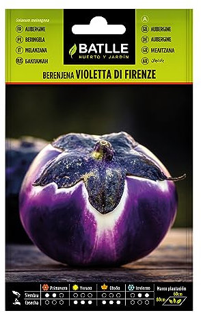 Semillas Batlle Berenjena Violetta di Firenze