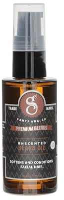 Suavecito Aceite para barba sin perfume Premium Blends: hidrata y suaviza la barba y la piel. Fórmula ligera que promueve el crecimiento saludable de la barba, 30ml