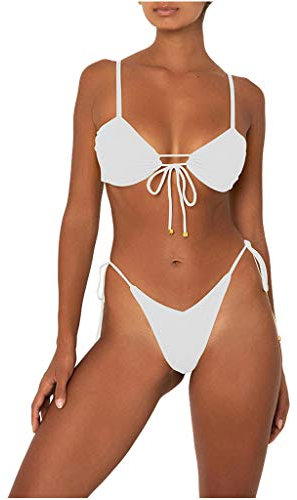 WILLBEST meerjungfrauenflosse mädchen Bikini Damen große brüste Damen Badeanzug Bikini orange top Badeanzug bauchweg mädchen 134 mollige Tankini Cup e sportbikini