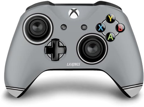 Head Case Designs Offizielle NHL Übergroß Los Angeles Kings Vinyl Haut Gaming Aufkleber Abziehbild Abdeckung kompatibel mit Xbox One S/X Controller