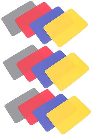 Milisten Aufblasbares Patch-kit 12-teiliges Reparatur-Aufkleber Für Schwimmflöße Pools Spielzeug PVC-Boot-Reparatur-Aufkleber