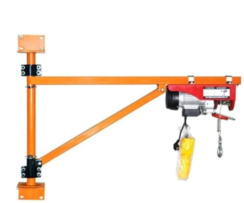 Palan Électrique Palan électrique domestique à support mural, petite grue de levage Portable pour la décoration de la maison, 220V, 200KG treuil
